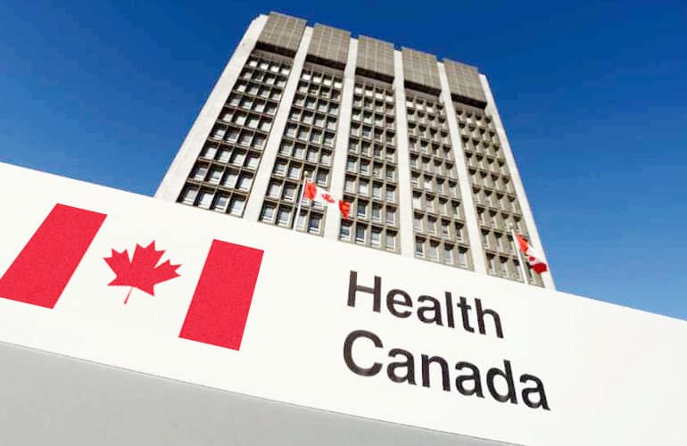 Exterior of Health Canada