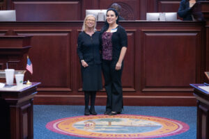 Representative Vicki Lopez and Dr. Vania Fernandez